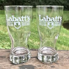 Pair of LaBatt’s Beer Biére Pilsner 8 oz.  Beer Glasses picture
