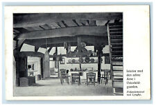 c1940s Interior Med Den Aabne Arne I Ostenfeld-Gaarden Lyngby Denmark Postcard picture