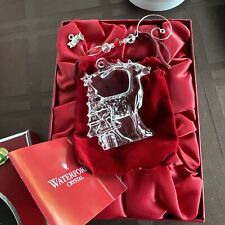 2010 Waterford Crystal Reindeer Ornament w/Box picture