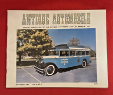 Antique Automobile July/August 1988 Vol. 52 No. 4 picture