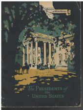 1936 The Presidents of The United States John Hancock Insurance Co. Booklet 1936 picture