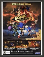 Sonic Forces PS4 Xbox One Nintendo Switch PC Game Promo Ad Art Print Poster picture