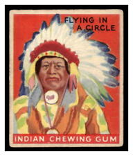 1933-40 Goudey R73 Indian Gum #133 Flying in a Circle IND1-01 picture