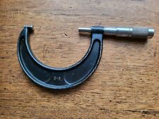 Vintage Brown and Sharpe No. 62 Outside Micrometer 2-3