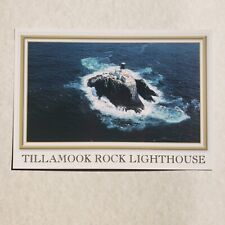 Tillamook Rock Lighthouse Oregon Postcard Souvenir Collectors Edition 2 Of 10  picture