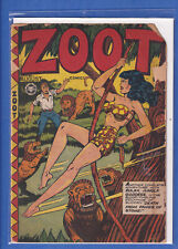 Zoot #8 Rulah Jungle Goddess Aug 1947 Fox Feature Syndicate Cover Detached Fair picture