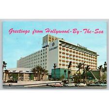 Postcard FL Hollywood-by-the-Sea Diplomat Hotel Greetings From picture