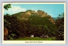 Seneca Rock WV-West Virginia, Warriors Path, Antique Vintage Souvenir Postcard picture