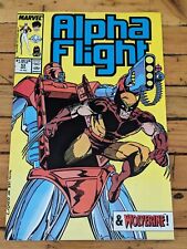 Alpha Flight #53 (Marvel, Dec. 1987) 1st Jim Lee Marvel cover feat. Wolverine picture