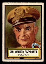 1952 Topps Look 'N See #41 Gen. Dwight D. Eisenhower EX picture