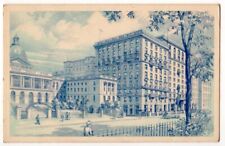 Boston Massachusetts c1940's Hotel Bellevue, Beacon Hill, State Capitol Building picture