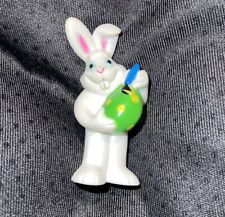 Vintage Topps 2001 Easter Bunny Mini Action Figure Pencil Topper 2.5” Rabbit Toy picture