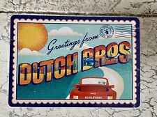 Dutch Bros Sticker Greetings From Dutch Bros Postcard July 2023  picture