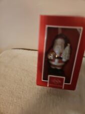 Lenox Santa's Visit Porcelain Christmas Ornament In Box picture