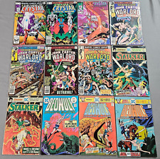 Vintage Lot of 42 Fantasy Marvel DC Comics 70s 80s Warlord Beowulf LOW/MID GRADE picture