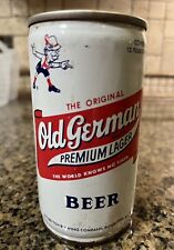 VINTAGE OLD GERMAN PREMIUM LAGER EMPTY BEER CAN PITTSBURGH PA picture