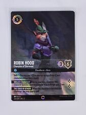 Disney Lorcana Into The Inklands TCG Robin Hood Champion of Sherwood Enchanted picture