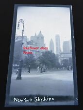 Vintage Negatives 30's New York City Skyline View ** Just the Negative** #1 picture
