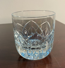 Block Rainbow Double Old Fashioned Glasses Bar Wear 3 3/4” Diameter EXCELLENT picture
