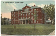 Topeka Kansas KS ~ St. Francis Hospital Grounds 1912 picture