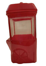 Target Popcorn Machine Canister Glass Red Candy Dish Dollar Spot Bullseye Circus picture