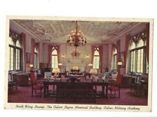 c1960s Lounge Culver Legion Memorial Building Military Academy Indiana Postcard picture