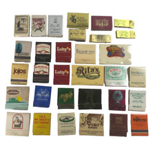 Vintage 1970's/80's Matchbooks Lot of 32 Houston/Galveston TX Area Restaurants picture