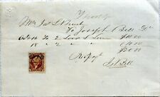 Antique 1862 Civil War Era Handwritten Receipt w/ Stamp From New York picture