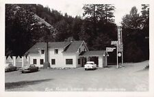 RPPC Naches Washington Elk Ridge Lodge 76 Gas Station Motel Photo Postcard A55 picture