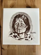 Sarah Ugbaok Teller Alaska Native Woman 1943 Portrait By Dangers Ceramic Tile picture