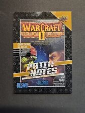 🏆2023 Upper Deck Blizzard Legacy Patch Notes Warcraft II Version 4.0 ONLY ONE picture