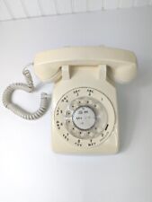 Vintage Rotary Desk Top Telephone Bell System Western Electric Cream picture
