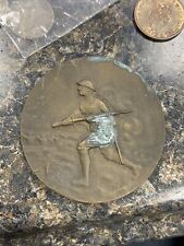 1917-18 WWI French Medal M.P. Lordonnois 'American Doughboy Fighting in France' picture
