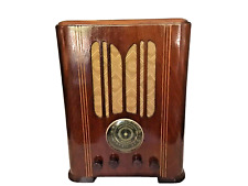 Rare Tombstone Tube Radio Working Condition Unknown Model picture