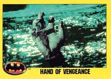 1989 Topps Batman Movie Trading Card #135 hand of vengance picture