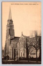 St Stephens Polish Church Perth Amboy New Jersey P464A picture