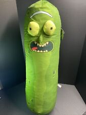 Giant Pickle Rick 36” Plush - Rick & Morty Stuffed Pickle Toy Huge Jumbo Plushie picture