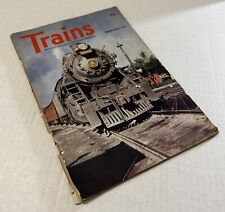 Trains Magazine September 1947 Railroad Vintage Photographs Ads picture