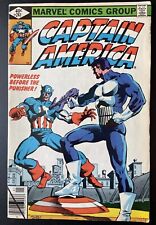 Captain America #241 KEY 1st Meeting / Battle Punisher & Cap Frank Miller Cover picture