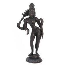 Handmade Antique Finish Decorative Brass Indian Lady Dancer  Figurine Statue picture