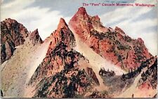 C.1910s The Pass Cascade Mountains Scenic Landscape Washington Postcard A310 picture