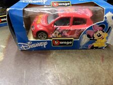 Bburago- Disney - Die Cast Car - Minnie Mouse - Boxed - See Pics picture