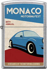 Zippo Custom 24th Annual Monaco Motor Fest, Motoring Legends, Street Chrome New picture