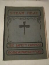1906 STEAM HEAT THE SAFETY COMPANY CAR HEATING APPARATUS & FITTINGS DIAGRAMS picture