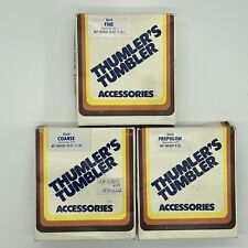 Lot Of 3 VtG Boxes Thumlers Tumbler Grit Packs 311 312 310 Unopened Accessories  picture