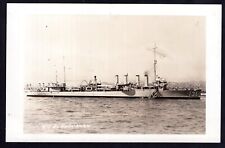 USS Buchanan Battleship RPPC Real Photo Vintage Postcard Unused picture