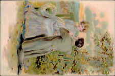 Postcard: Gold Gilted Divided Back picture