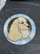 Stained Glass Art  Cocker Spaniel Leaded Wall Hanging Picture Dog picture