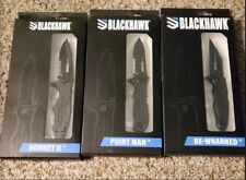 Blackhawk Folding Tactical Survival 3 Knife Set-Diamond-Like Carbon Blades picture