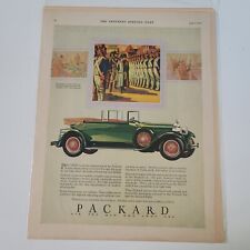 1932 Packard Original Magazine Ad Collectible Auto Advertising picture